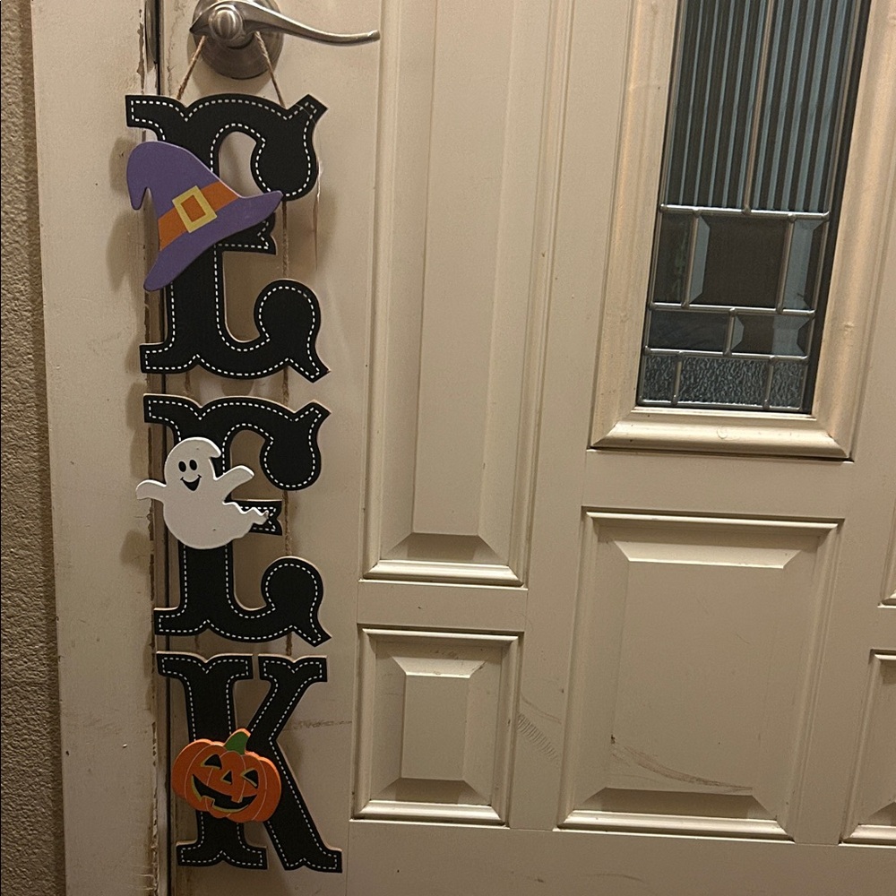 EEK Halloween Door Hanging Decor